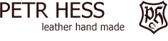 PETR HESS ruční zpracování přírodních usní - PETR HESS leather hand made